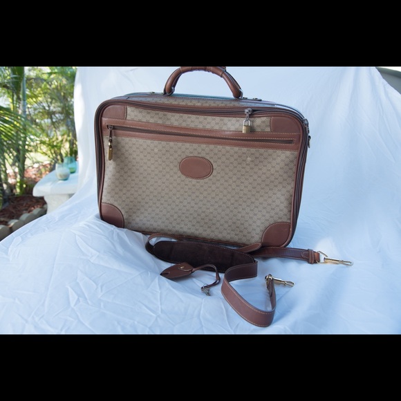 vintage overnight suitcase